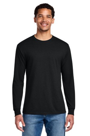 Jerzees - Dri-Power 50/50 Cotton/Poly Long Sleeve T-Shirt. 29LS - Image 4
