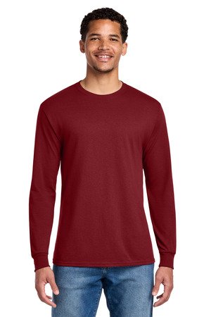 Jerzees - Dri-Power 50/50 Cotton/Poly Long Sleeve T-Shirt. 29LS - Image 31