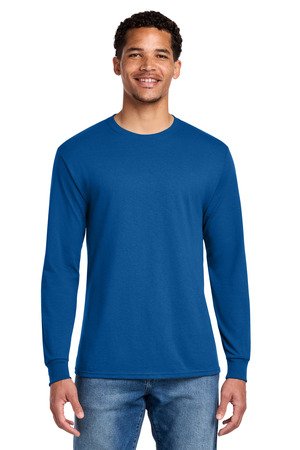 Jerzees - Dri-Power 50/50 Cotton/Poly Long Sleeve T-Shirt. 29LS - Image 9