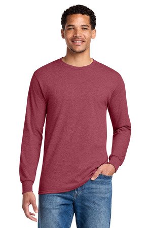 Jerzees - Dri-Power 50/50 Cotton/Poly Long Sleeve T-Shirt. 29LS - Image 23