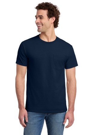 Jerzees - Dri-Power 50/50 Cotton/Poly Pocket T-Shirt. 29MP - Image 14