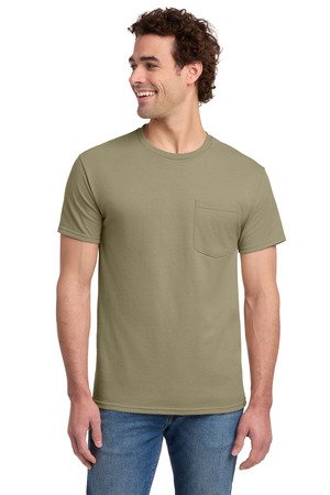 Jerzees - Dri-Power 50/50 Cotton/Poly Pocket T-Shirt. 29MP - Image 9