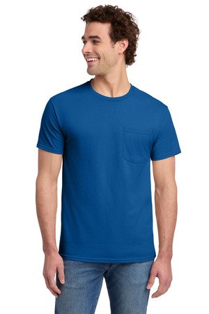 Jerzees - Dri-Power 50/50 Cotton/Poly Pocket T-Shirt. 29MP - Image 10