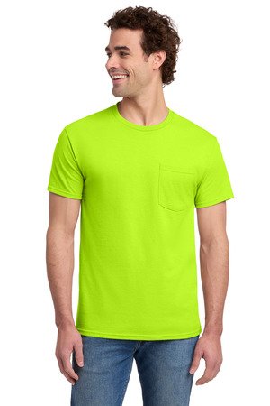 Jerzees - Dri-Power 50/50 Cotton/Poly Pocket T-Shirt. 29MP - Image 6