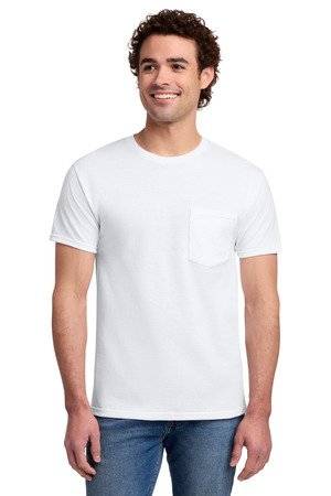 Jerzees - Dri-Power 50/50 Cotton/Poly Pocket T-Shirt. 29MP - Image 5
