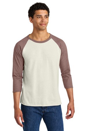 Jerzees Unisex Premium Blend Combed Ring Spun 3/4-Sleeve Raglan 560R - Image 6