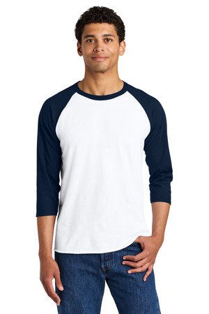 Jerzees Unisex Premium Blend Combed Ring Spun 3/4-Sleeve Raglan 560R - Image 11