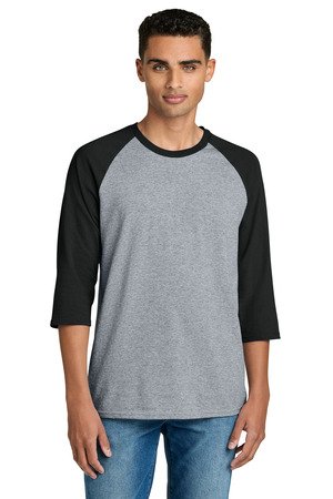 Gildan Heavy Cotton 3/4-Sleeve Raglan T-Shirt. 5700 - Image 5