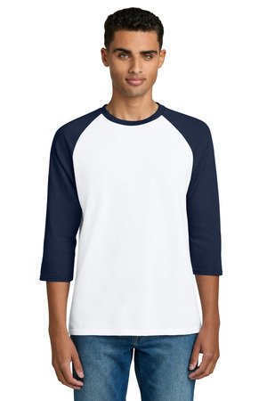 Gildan Heavy Cotton 3/4-Sleeve Raglan T-Shirt. 5700 - Image 2