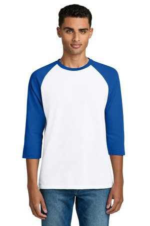 Gildan Heavy Cotton 3/4-Sleeve Raglan T-Shirt. 5700 - Image 4