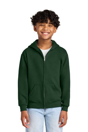 Jerzees - Youth NuBlend Full-Zip Hooded Sweatshirt. 993B - Image 4