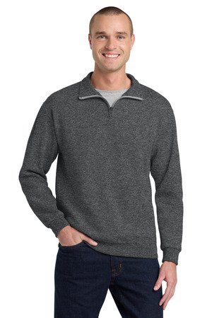 Jerzees - NuBlend 1/4-Zip Cadet Collar Sweatshirt. 995M - Image 9