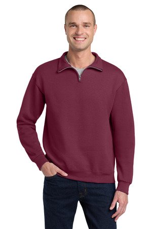 Jerzees - NuBlend 1/4-Zip Cadet Collar Sweatshirt. 995M - Image 6
