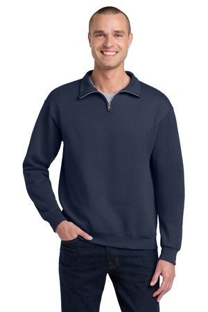Jerzees - NuBlend 1/4-Zip Cadet Collar Sweatshirt. 995M - Image 12