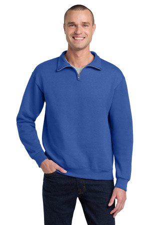 Jerzees - NuBlend 1/4-Zip Cadet Collar Sweatshirt. 995M - Image 4