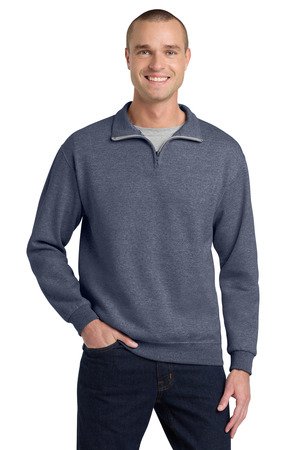 Jerzees - NuBlend 1/4-Zip Cadet Collar Sweatshirt. 995M - Image 11