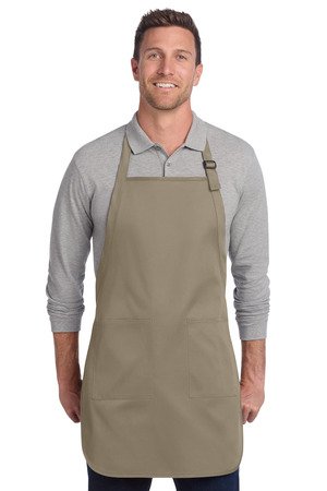 Port Authority Full-Length Two-Pocket Bib Apron. A600 - Image 4