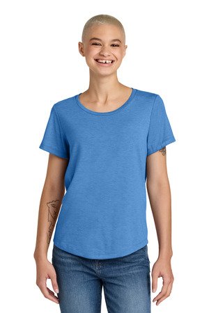 Allmade Women's Relaxed Tri-Blend Scoop Neck Tee AL2015 - Image 7