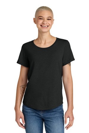 Allmade Women's Relaxed Tri-Blend Scoop Neck Tee AL2015 - Image 9