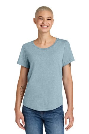 Allmade Women's Relaxed Tri-Blend Scoop Neck Tee AL2015 - Image 3