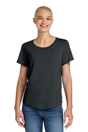 Allmade Women's Relaxed Tri-Blend Scoop Neck Tee AL2015 - Image 5