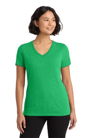 Allmade Women's Tri-Blend V-Neck Tee AL2018 - Image 3
