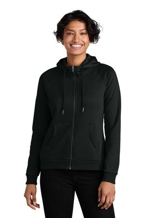 Allmade Women's Organic CVC Fleece Full-Zip Hoodie AL5003 - Image 3