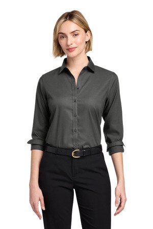 Brooks Brothers Women's Wrinkle-Free Stretch Nailhead Shirt BB18003 - Image 3
