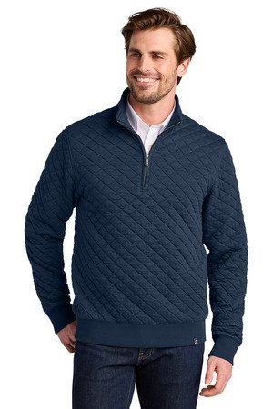 Brooks Brothers Diamond Quilt 1/4-Zip BB18212 - Image 3