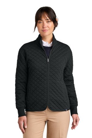 Brooks Brothers Women's Diamond Quilt Full-Zip BB18213