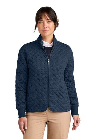 Brooks Brothers Women's Diamond Quilt Full-Zip BB18213 - Image 3