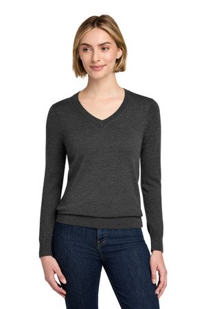 Brooks Brothers Women's Washable Merino V-Neck Sweater BB18411 - Image 4