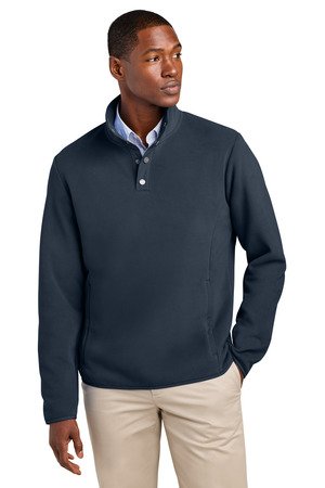 Brooks Brothers Fleece 1/4-Snap Neck BB18612 - Image 2