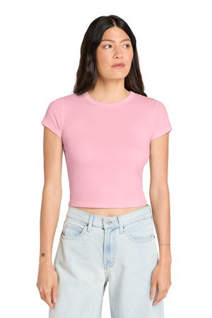 BELLA+CANVAS Women's Micro Rib Baby Tee BC1010 - Image 4