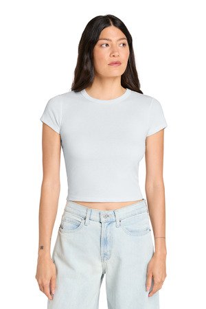 BELLA+CANVAS Women's Micro Rib Baby Tee BC1010 - Image 7