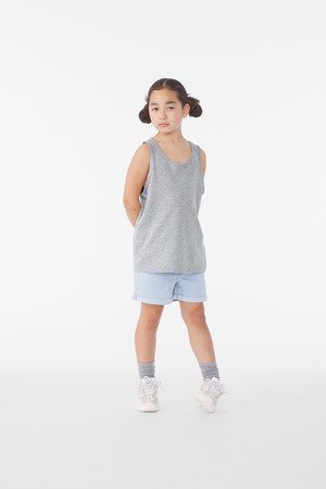 BELLA+CANVAS Youth Heather CVC Tank BC3480YCVC