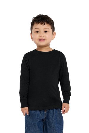 BELLA+CANVAS Toddler Jersey Long Sleeve Tee BC3501T - Image 2