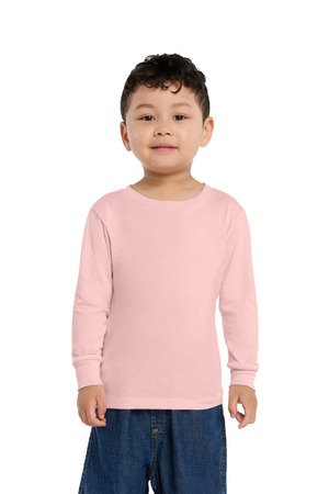 BELLA+CANVAS Toddler Jersey Long Sleeve Tee BC3501T - Image 3