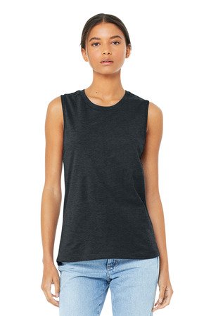 BELLA+CANVAS Women's Jersey Muscle Tank. BC6003 - Image 3