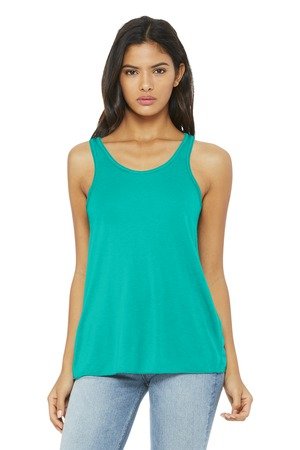 BELLA+CANVAS Women's Flowy Racerback Tank. BC8800 - Image 24