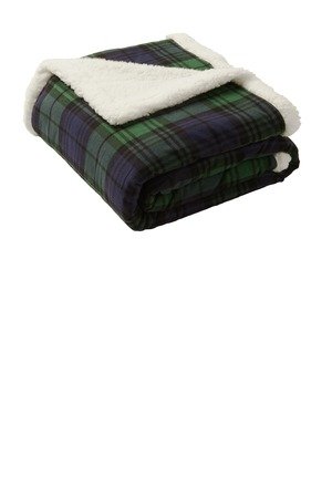 Port Authority Flannel Sherpa Blanket. BP43 - Image 2