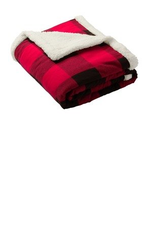 Port Authority Flannel Sherpa Blanket. BP43 - Image 3