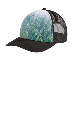 Port Authority Photo Real Snapback Trucker Cap C950 - Image 4