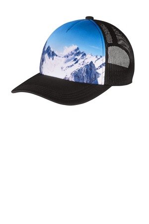 Port Authority Photo Real Snapback Trucker Cap C950 - Image 2
