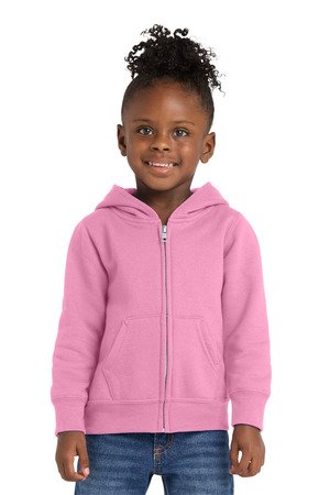 Port & Co Toddler Core Fleece Full-Zip Hooded Sweatshirt. CAR78TZH - Image 6