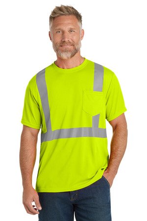 CornerStone ANSI 107 Class 2 Mesh Tee. CS200 - Image 2