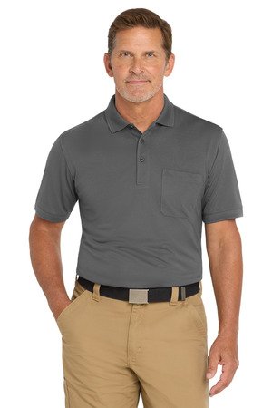 CornerStone Industrial Snag-Proof Pique Pocket Polo. CS4020P - Image 2
