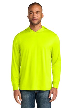 CornerStone Workwear Pro Long Sleeve Hooded Tee CS440LSH - Image 5