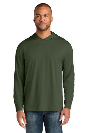 CornerStone Workwear Pro Long Sleeve Hooded Tee CS440LSH - Image 7