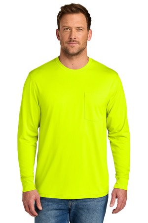 CornerStone Workwear Pro Long Sleeve Pocket Tee CS440LSP - Image 7